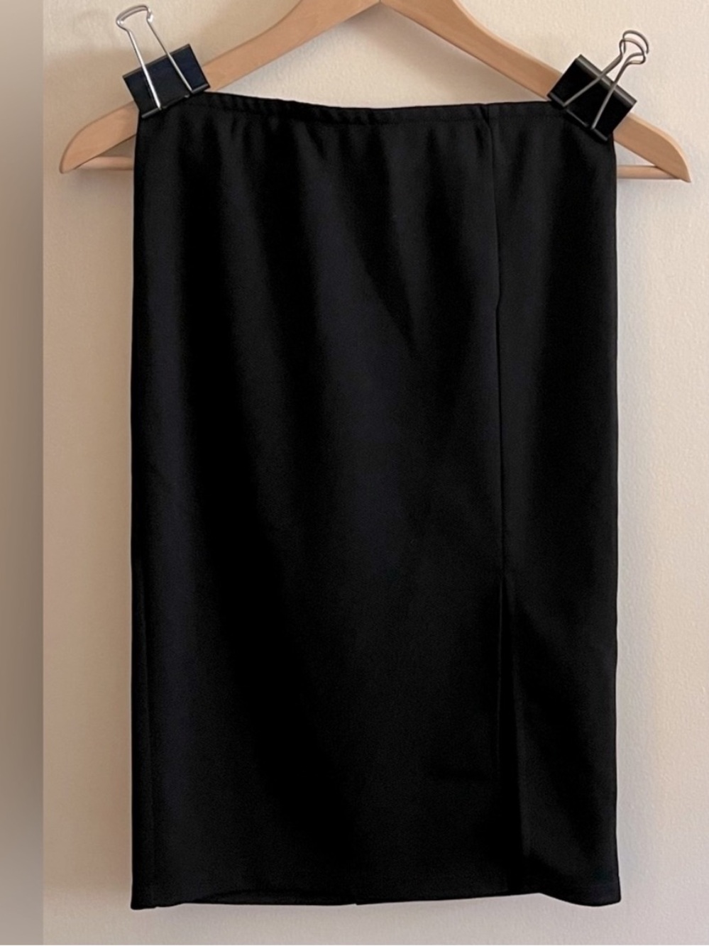 Rumor Boutique Black Pencil Skirt